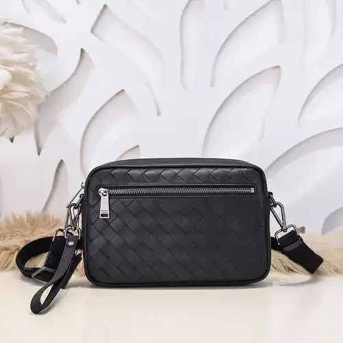 Bolso de hombro bv, bolso de hombre baodijia, bolso de hombro bv, réplica de alta gama de cuero de p