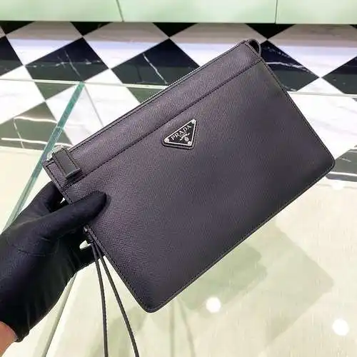 Bolso prada, bolso Prada para hombres, bolso prada, bolsa de regalo de entrega de alta calidad de cu
