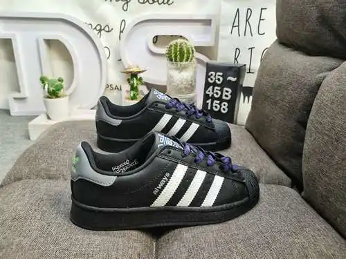 158d Adidas Shamrock Prairie crea una superestrella cabeza de Concha zapatillas deportivas de ocio c
