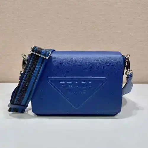 Bolso prada, bolso Prada para hombres, bolso prada, réplica de alta gama de cuero de primera clase i
