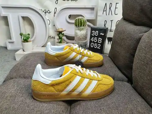 052d genuine half Yard adlidas original Gazelle Indoor Leisure wearable Light Low top shoes. Estas z