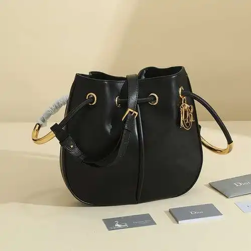 Bolso Dior bucket, bolso dior, bolso dior, bolso dior, réplica original de alta gama de cuero de pri
