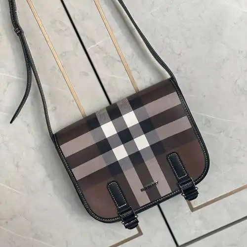 Bolso de burberry, bolso de Burberry para hombres, bolso de burley, réplica de alta gama de cuero de