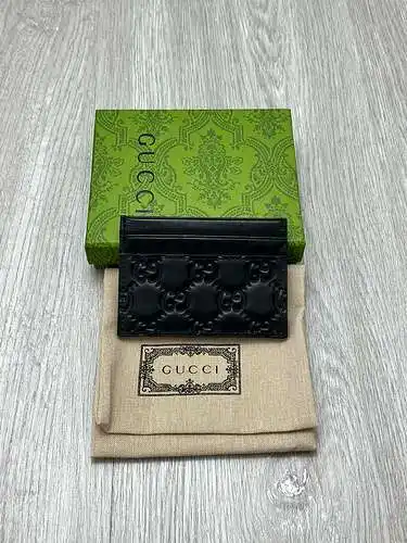 Clip de tarjeta Gucci bolso de mujer Gucci bolso Gucci bolsa de regalo de entrega de alta calidad de