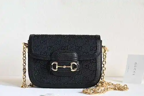Bolsa de silla de montar gci, bolsa de mujer gucci, bolsa de hombro gucci, réplica original de alta 