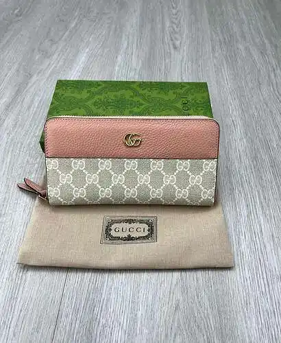 Billetera gucc, bolso de mujer gucci, bolso gucci, bolsa de regalo de entrega de alta calidad de cue