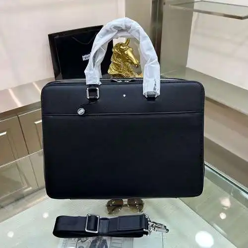 Maletín wanbaolong, bolso wanbaolong para hombres, bolso wanbaolong, cuero de alta calidad importado