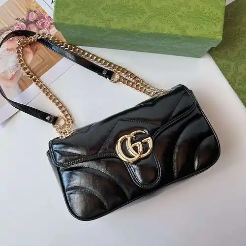 Bolsa de cadena gucci, bolsa de mujer gucci, bolsa de hombro gucci, bolsa de regalo de entrega de al