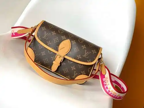 LV bolso de palo largo LV bolso de mujer LV bolso reckitado de alta gama de cuero de primera clase i