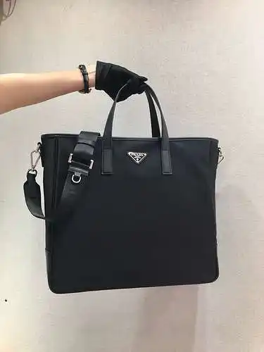 Maletín prada, bolso Prada para hombres, bolso prada, bolsa de regalo de entrega de alta calidad de 