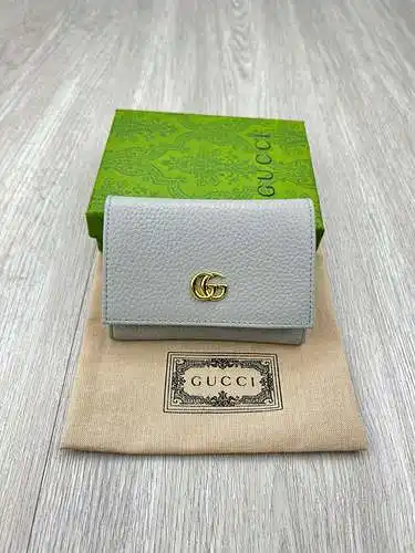 Billetera Gucci bolso de mujer Gucci bolso Gucci bolsa de regalo de entrega de alta gama de cuero de