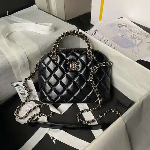 Bolsos de concha de chanel, bolsos de mujer de chanel, bolsos de chanel, cuero de alta calidad impor