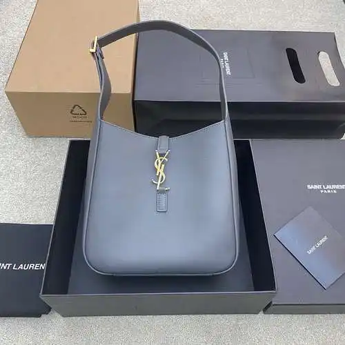 Bolso axilar ysl bolso de mujer Saint Laurent bolso de hombro Saint laurent, hecho de cuero superior
