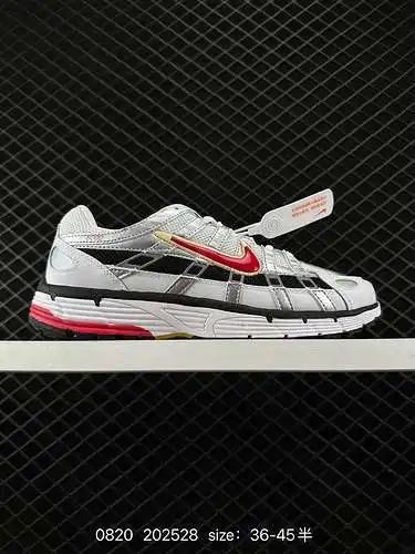 Las zapatillas de correr casuales y cómodas al estilo retro papá de la serie Nike P - 6, combinadas 