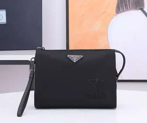 Bolso prada, bolso Prada para hombres, bolso prada, bolsa de regalo de entrega de alta calidad de cu