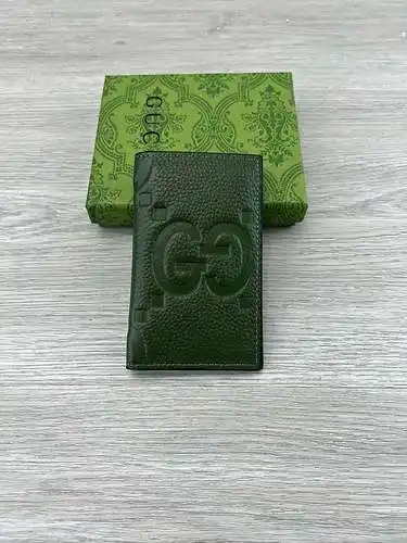 Billetera de clip corto gucci, bolso de mujer gucci, bolso gucci, bolsa de regalo de entrega de alta