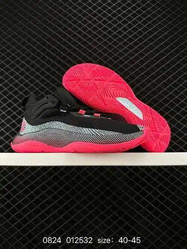 6 Under Armour hovr Splash Curry tirantes redondos tejidos de cuero sintético absorción de impactos,