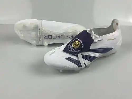 Llegada) Adidas Falcon esencia de encaje de punto completo de Alta Parte zapatos de fútbol FG preeat