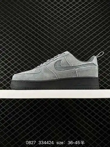 Dos pares de zapatillas deportivas casuales multifuncionales de bajo perfil Nike Air Force Low Air F