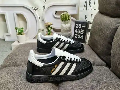 234d Adidas Origins handball spzl zapatos de tablero para hombres y mujeres de gama baja cómodos, de