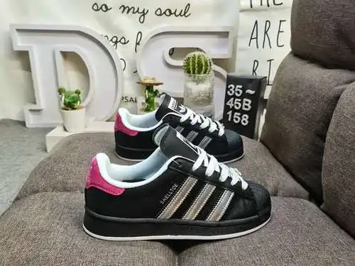 158d Adidas Shamrock Prairie crea una superestrella cabeza de Concha zapatillas deportivas de ocio c
