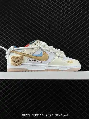 22 NK Dunk Low cake Bear nine Seven White Yellow Low Low Cut casual shoes fn893 - 4 custom shoes ¿ s