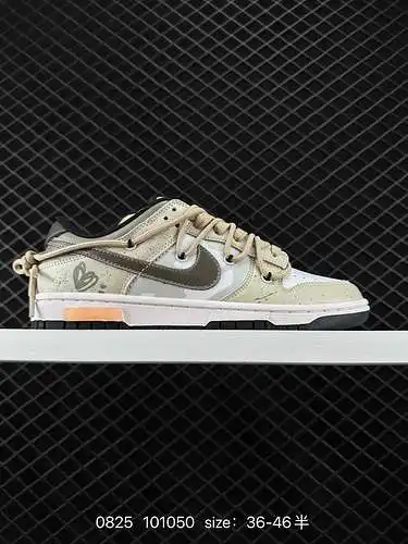 2 pares de zapatos casuales de banda baja personalizados NK Dunk low cw9 - talla: 36 36 36 37. 38 38