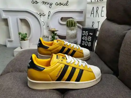 308d Adidas Shamrock Prairie crea una superestrella, cabeza de concha, zapatillas deportivas de ocio