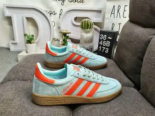173d Adidas original handball spzl zapatos de tablero bajo para hombres y mujeres cómodos, de moda, 