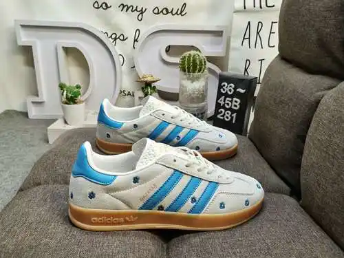 281d empresa genuina media yarda adlidas original gacela casual interior resistente al desgaste zapa
