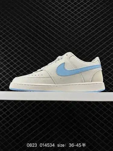 7 Nike Court Vision lo Campus Style Low Top retro basket shoes for Men and women, una marca conjunta