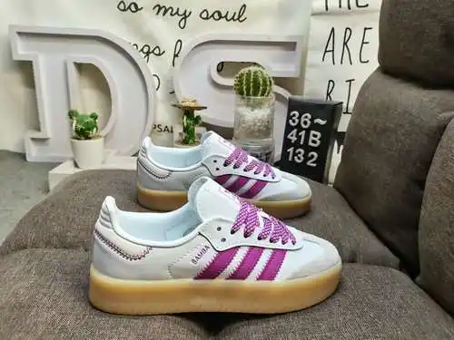 Sistema de media yarda de zapatos reales para hombres y mujeres 132d ¿ con cuero de terciopelo combi