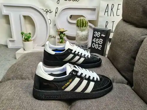 062 Adidas Originals handball spzl zapatos de tablero masculino y femenino de parte baja cómodos, de