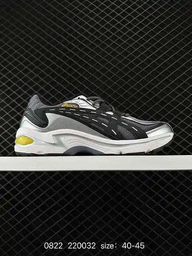 Seis ASICS gel NYC zapatillas de correr profesionales ASICS blancas y verdes para el ocio deportivo 
