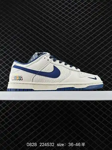 6 nike dunk Low Slam Dunk series retro zapatillas de patinaje deportivo casual de parte baja, almoha