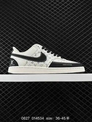 7 Nike Court Vision lo zapatillas deportivas de ocio transpirables multifuncionales de parte baja co