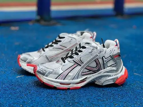 Balenciaga 7.5 Silver red VG original puro balenciaga - balenciaga Runner grahti correa de malla baj