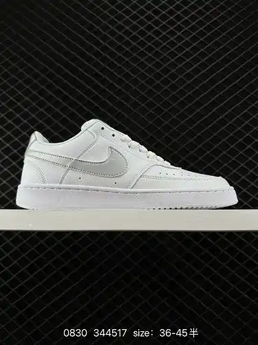 Ocho zapatillas de baloncesto retro de estilo Nike Court Vision Low campus para hombres y mujeres. L