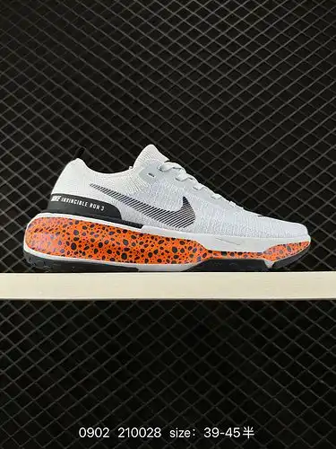 ¡Cuatro zapatillas funcionales Nike zoomx invincicle Run FK 3, zapatillas de papá con suelas gruesas