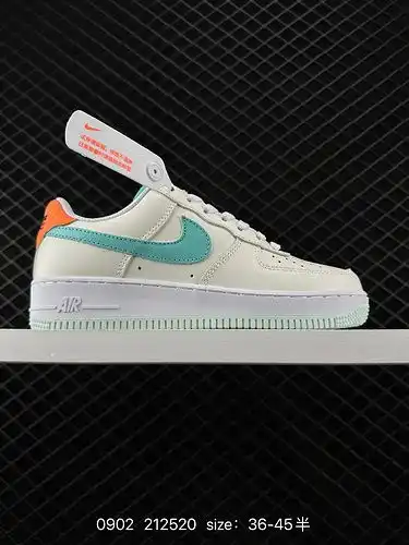 Nike Air Force '7 Air Force One zapatillas deportivas casuales multifuncionales de banda baja. La am