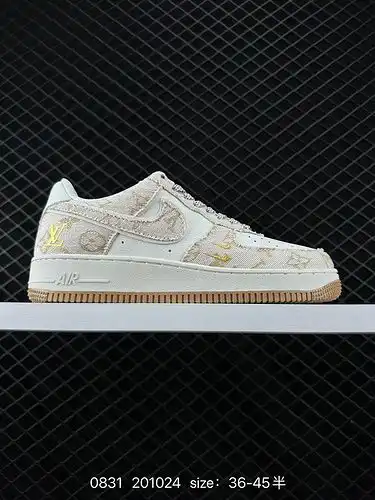 2 Nike Air Force Low 7 lv8 original shoes last, cartón original para crear una versión de la Fuerza 