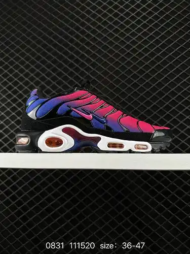 El Nike air max plus es un zapato alternativo representativo de nike. Nació en 996 y fue la primera 