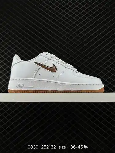 6 Nike Air Force '7 Air Force One zapatillas deportivas casuales multifuncionales de banda baja. La 