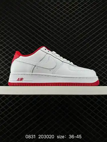Nike Air Force '7 Air Force One zapatillas deportivas casuales multifuncionales de banda baja. La am