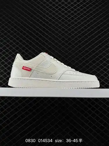 7 Nike Court Vision lo zapatillas deportivas de ocio transpirables multifuncionales de parte baja co