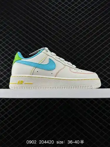 Nike Air Force '7 Air Force One zapatillas deportivas casuales multifuncionales de banda baja. La am