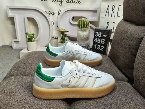 Sistema de media yarda de zapatos reales para hombres y mujeres 132d ¿ con cuero de terciopelo combi