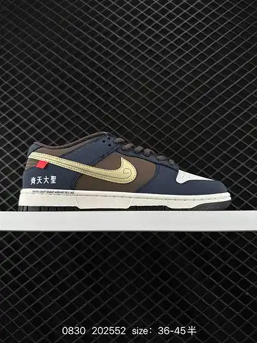 26 Nike SB Dunk Low Black Myth Wukong color Low help casual skateboard shoes fabricante de envío gen