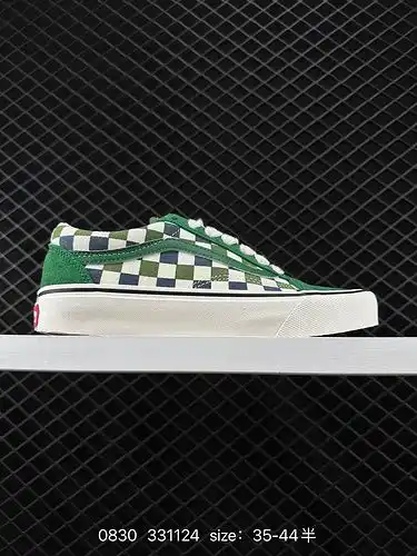 20000 VANS Old skool New Edition Anaheim Checking GRID Anaheim series High end Side Black and white 