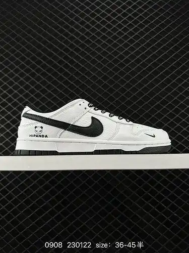 Burberry x nike dunk SB Low Burberry x Nike SB bajo pecho, beige y negro, diseño integral beige y cu